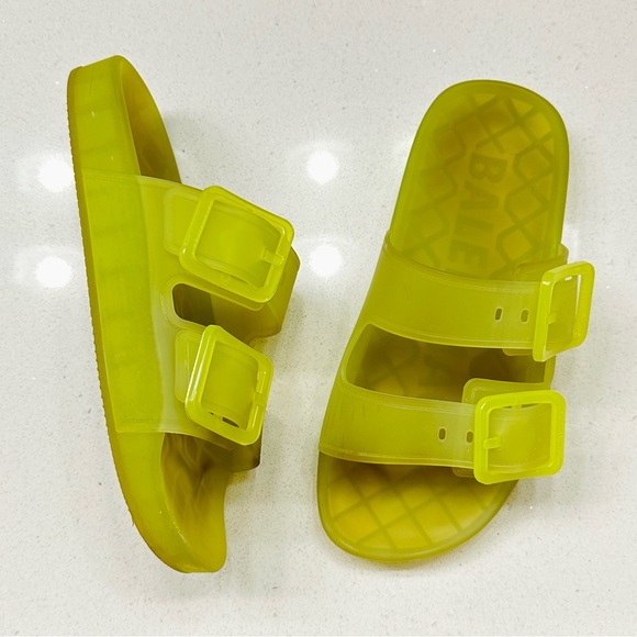 Balenciaga Mallorca Birkenstock Rubber Translucent Slip On Unisex Slide Sandals - Picture 3 of 10